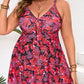 👙New Arrival 50% OFF! ☀️Women’s Spaghetti Straps Mini Swimdress & Triangle Bottom  Plus Size Set
