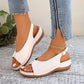 🏖️Women’s Vintage Peep-Toe Comfort Sandals