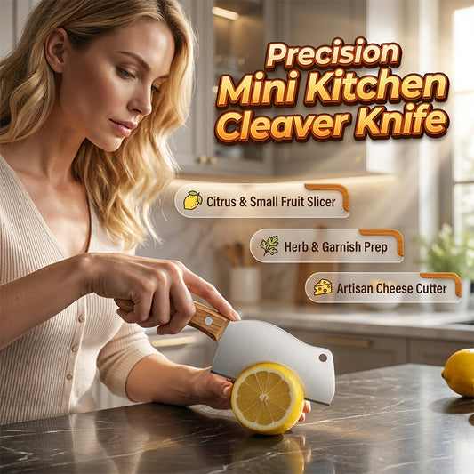 🔥HOT SALE 50% OFFStainless Steel Mini Fruit Kitchen Cleaver Knife