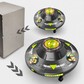 📢📢49% OFF !! ⏰ Smart Rotating UFO Bubble Machine – 360° Rotation, RGB Lights, Obstacle Avoidance ✨