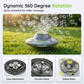 📢📢49% OFF !! ⏰ Smart Rotating UFO Bubble Machine – 360° Rotation, RGB Lights, Obstacle Avoidance ✨