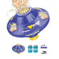 📢📢49% OFF !! ⏰ Smart Rotating UFO Bubble Machine – 360° Rotation, RGB Lights, Obstacle Avoidance ✨