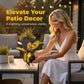 🌞🌜Hanging Solar Bee Light – Warm Amber Glow, Flicker-Free, Perfect for Garden Parties, Camping, or Kids’ Rooms – Spread Joy Day and Night
