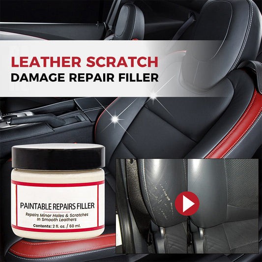 🛠️50K+ SOLD!🪑60% OFF! 💞Leather Scratch Repair Filler – Fills deep cracks & damage, restores smooth surface. No need to replace – just fill & forget! 💺✨