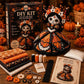 💀🧵 Skeleton bride craft kit – complete, detailed, perfect for Halloween decor!