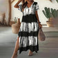 🏖️🌸Summer Hot Sale 60% OFF💃Women’s Causal V-Neck Gradient Dress