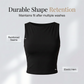 Women Backless Slim Fit Tank Top Summer Sleeveless Crop Vest