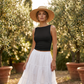 Women Backless Slim Fit Tank Top Summer Sleeveless Crop Vest