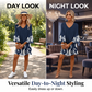 Women V Neck 3/4 Sleeve Floral Print Mini Dress Casual A-Line Tunic Dress