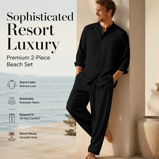⏳🔥LIMITED-TIME 50% OFF! ⏰Men's Minimalist Casual Shirt and Pants Set