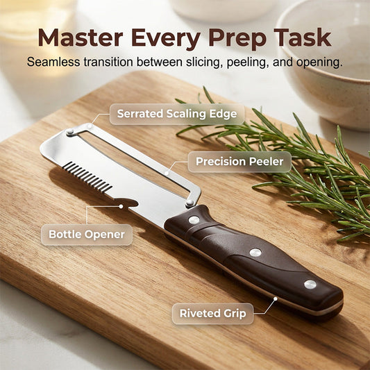 🥕 Multifunctional stainless steel fruit and vegetable peeler for the kitchen