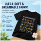 🦖 Hot Sale 50% OFF ✨ Kids Dinosaur Alphabet Graphic T-Shirt – Fun & Comfortable Everyday Wear