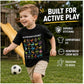 🦖 Hot Sale 50% OFF ✨ Kids Dinosaur Alphabet Graphic T-Shirt – Fun & Comfortable Everyday Wear