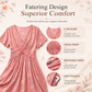 😍 2026 NEW SALE – 50% OFF 🌸 Women's V-Neck Floral Print Dress with Twist Waist – Elegant & Flattering Summer Dress ✨