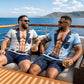 🔥🎁 New Arrival – 50% OFF ⚓ Men's Navy Muscle Print T-Shirt – Bold Military Style & Fun Casual Wear 💪