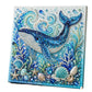 ❄️Summerfresh 50% OFF!🐚3D Ocean Pearl Art DIY Kit – Glossy Painting Set with Sea Life, Pearls and Relief Texture