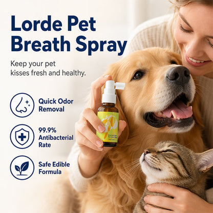 🐶🐱 HOT SALE 🔥 50% OFF – Pet Breath Freshener Spray for Dogs & Cats 🌿✨ | Fresh Breath & Easy Daily Oral Care