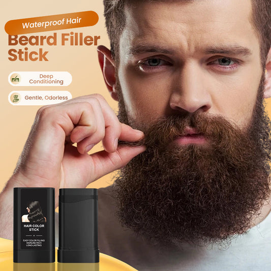 💇‍♂️ BUY 1 GET 1 FREE! ✨ Waterproof Hair & Beard Filler Pen – Instant Grey Coverage, Comb Applicator 🖌️