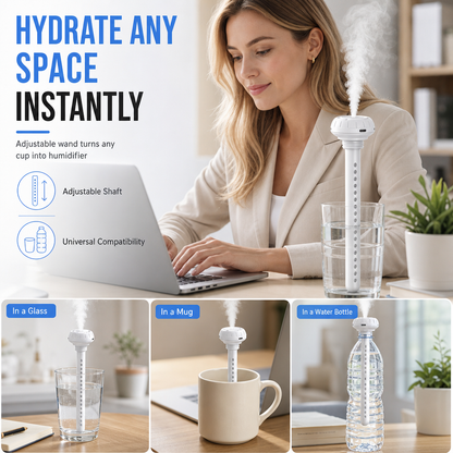 🔥Portable Mini USB Humidifier for Car and Home