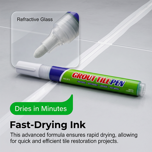 Waterproof Tile Grout Pen for Bathroom and Kitchen Restoration