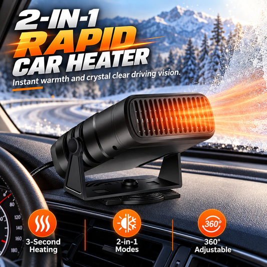 Portable 12V 24V Car and Windshield Defroster with Air Purifier for Vehicles