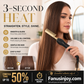 ✨️Amazing Discount on 🔥2026 New Arrival！🎁💇‍♀️Heats in 3 Seconds & Shapes in 5 Seconds！👱‍♀️Create Perfect Hairstyles Quickly！✨️Portable Electric Hair Straightening and Curling Comb