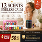 🔥 Limited Time 50% OFF 🎁 12-Pack Water Soluble Essential Oils Set – Fresh Fragrance for Diffusers, Humidifiers & DIY Crafts 🌺✨